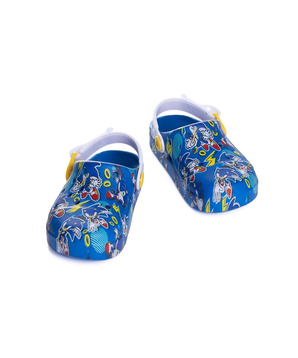 Babuche Infantil Grendene Sonic Fun Azul