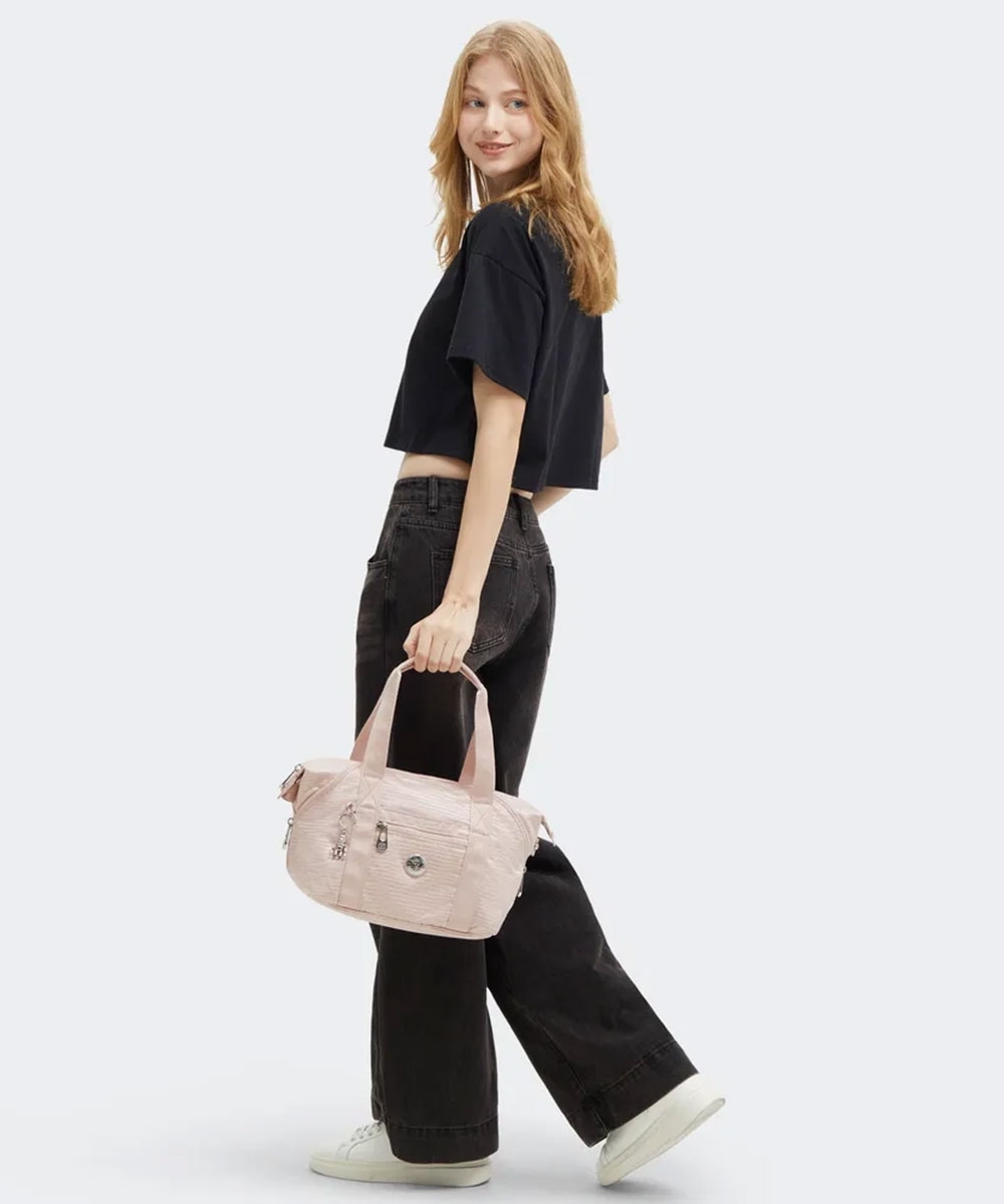 Bolsa Feminina Kipling Art Mini Pearl Jq Rosa
