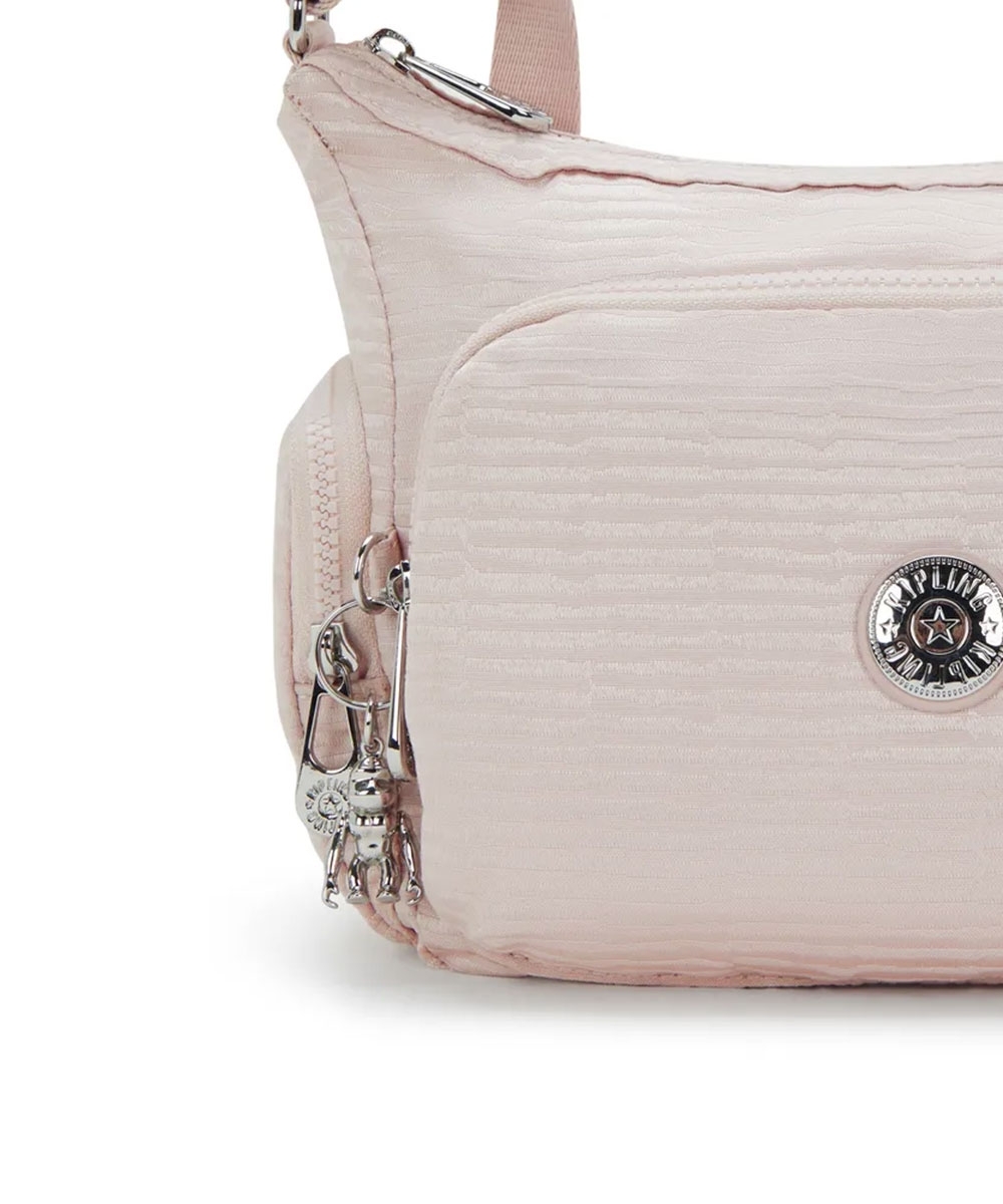 Bolsa Feminina Kipling Gaab S Pink Pearl Jq Rosa