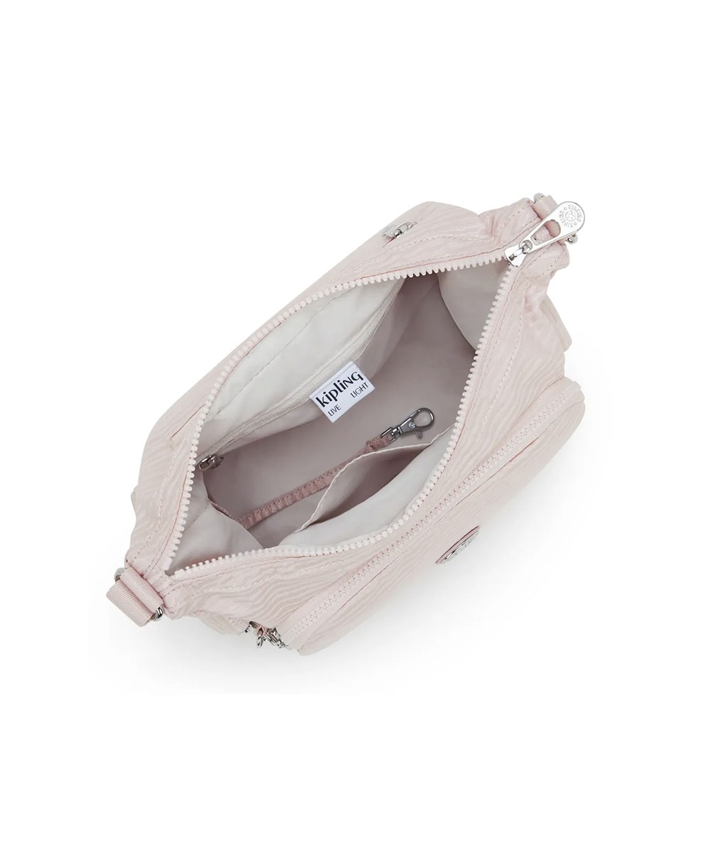 Bolsa Feminina Kipling Gaab S Pink Pearl Jq Rosa