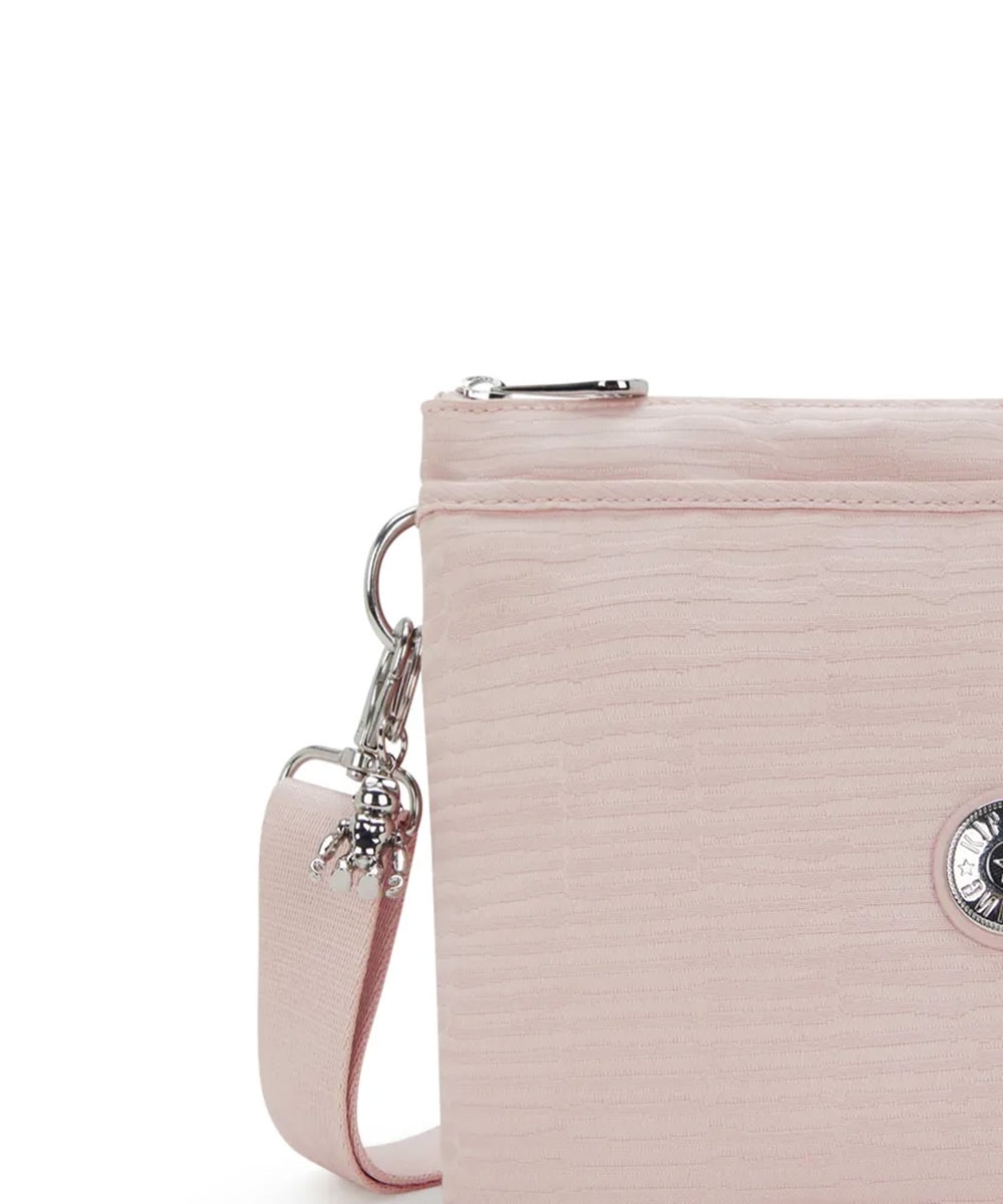 Bolsa Feminina Kipling Riri L Pearl Jq Rosa