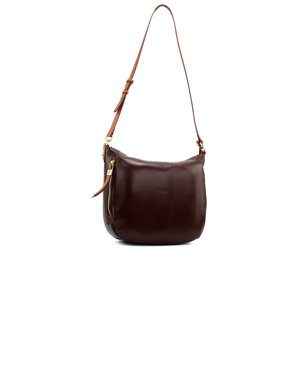 Bolsa Hobo Luz Da Lua New Ridge Couro Marrom