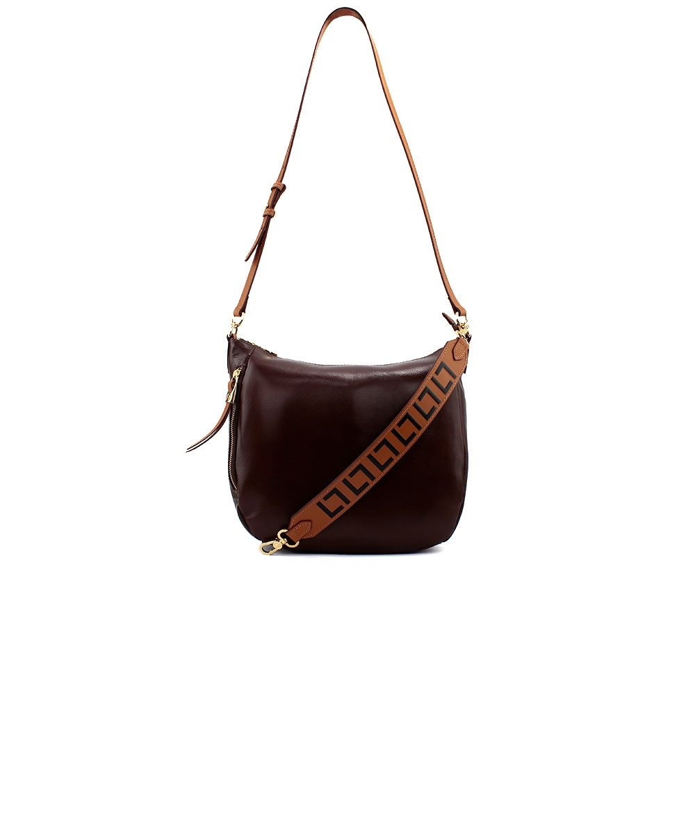 Bolsa Hobo Luz Da Lua New Ridge Couro Marrom