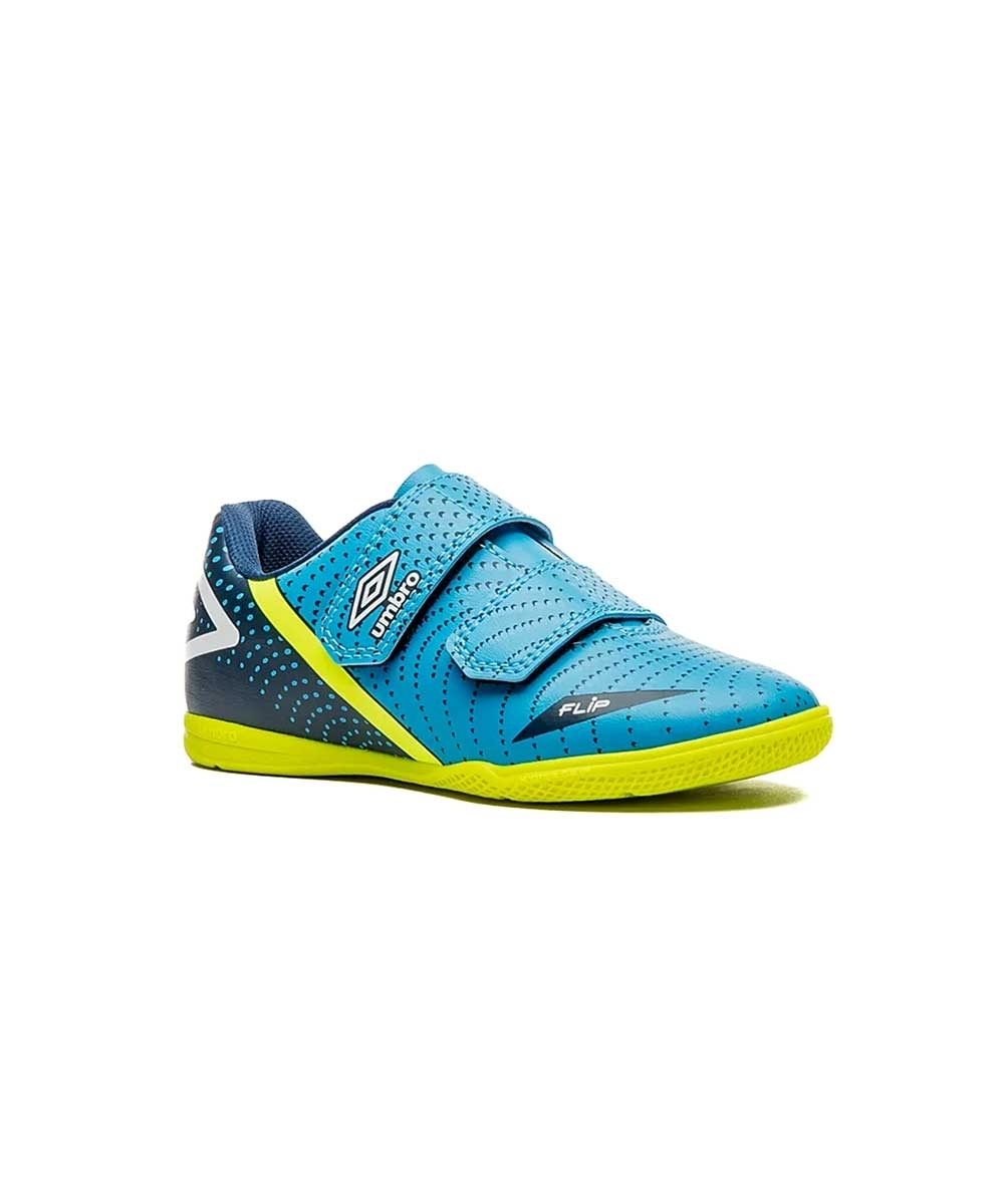 Chuteira Futsal Umbro Flip Kids U07fb00193 Azul/marinho