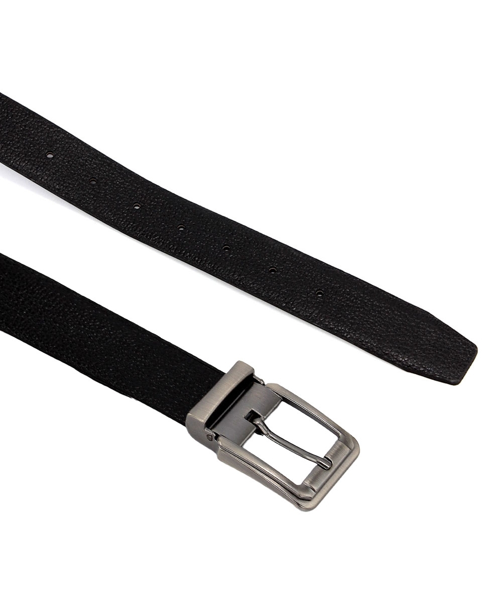 Cinto Masculino Fasolo Dupla Face Couro Preto/cafe