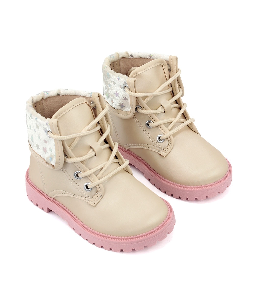 Coturno Infantil Molekinha 2126-524 Creme