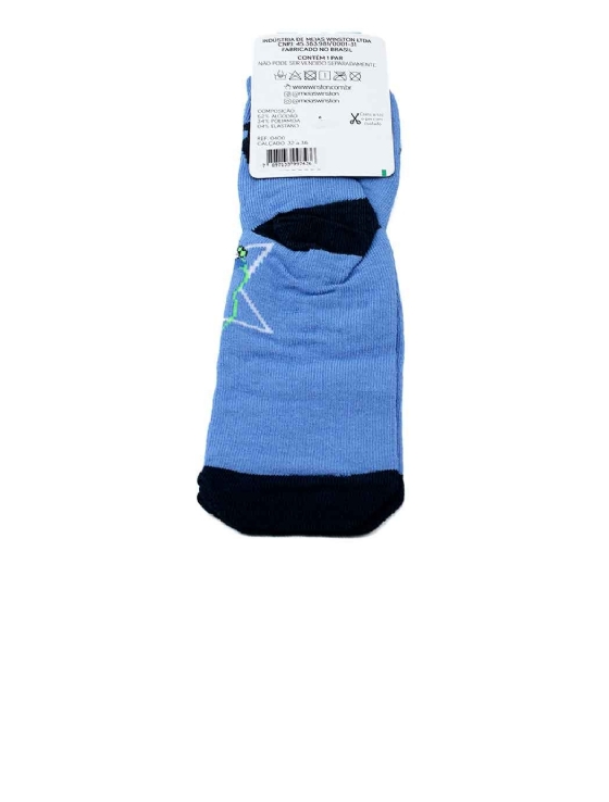 Meia Infantil Winston T-rex Star 0400036-012 Azul