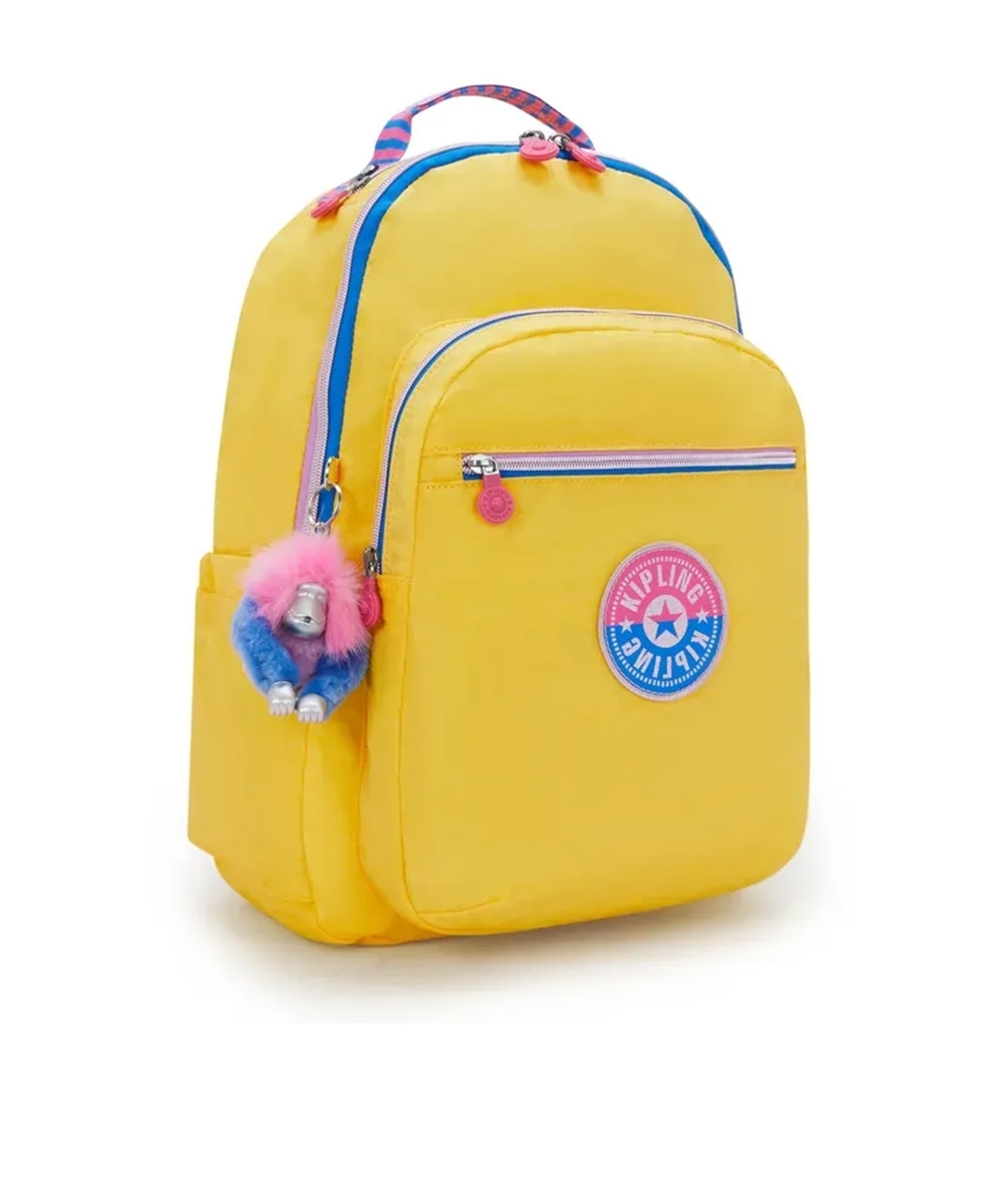 Mochila Kipling Seoul Bts Sun C Amarelo