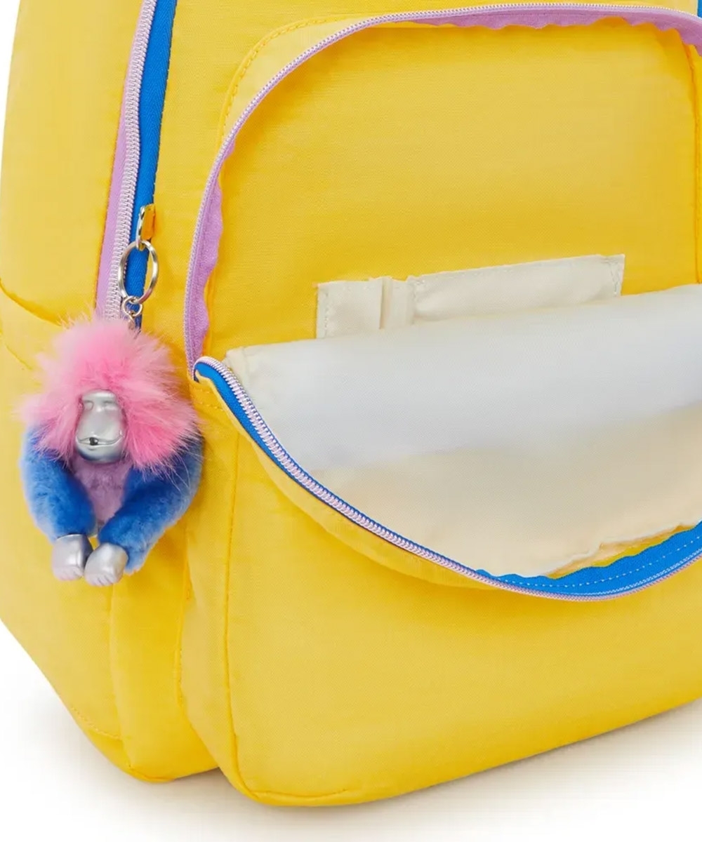 Mochila Kipling Seoul Bts Sun C Amarelo