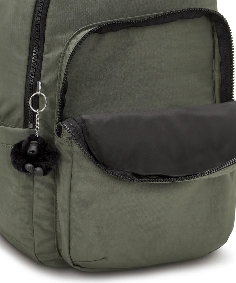 Mochila Kipling Seoul Green Mos Verde