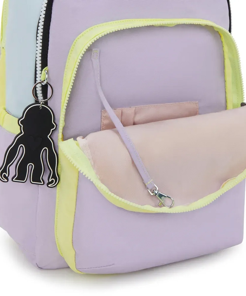 Mochila Kipling Seoul Lap Lavendar Bl Multicolor
