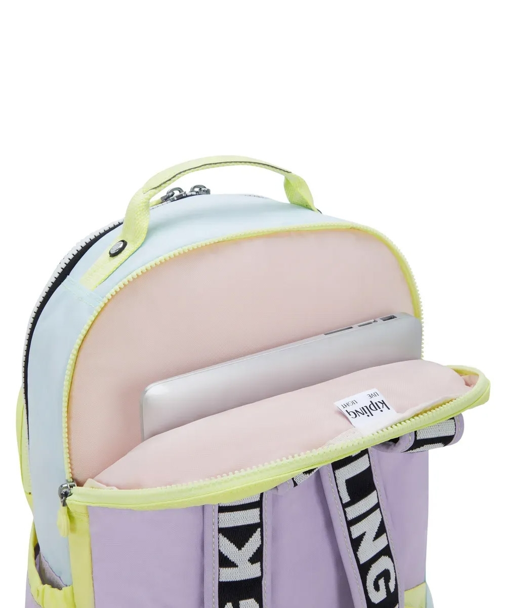 Mochila Kipling Seoul Lap Lavendar Bl Multicolor