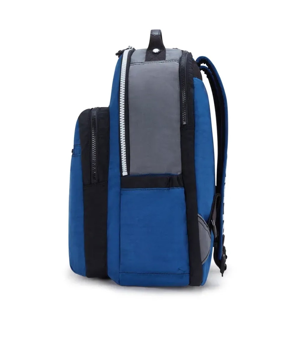 Mochila Kipling Seoul Lap Scuba Blue Bl Azul