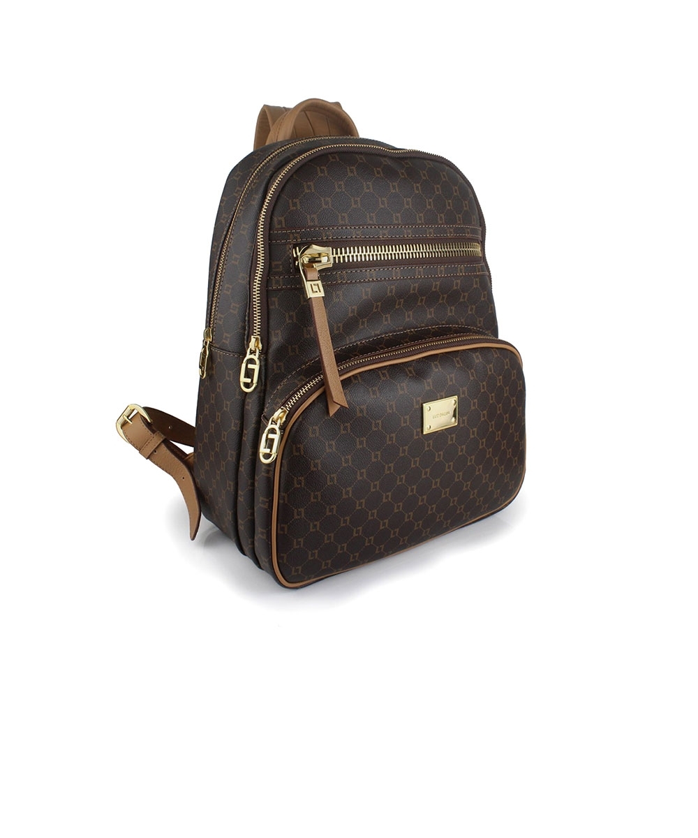 Mochila Luz Da Lua Extra Grande Monograma Moca