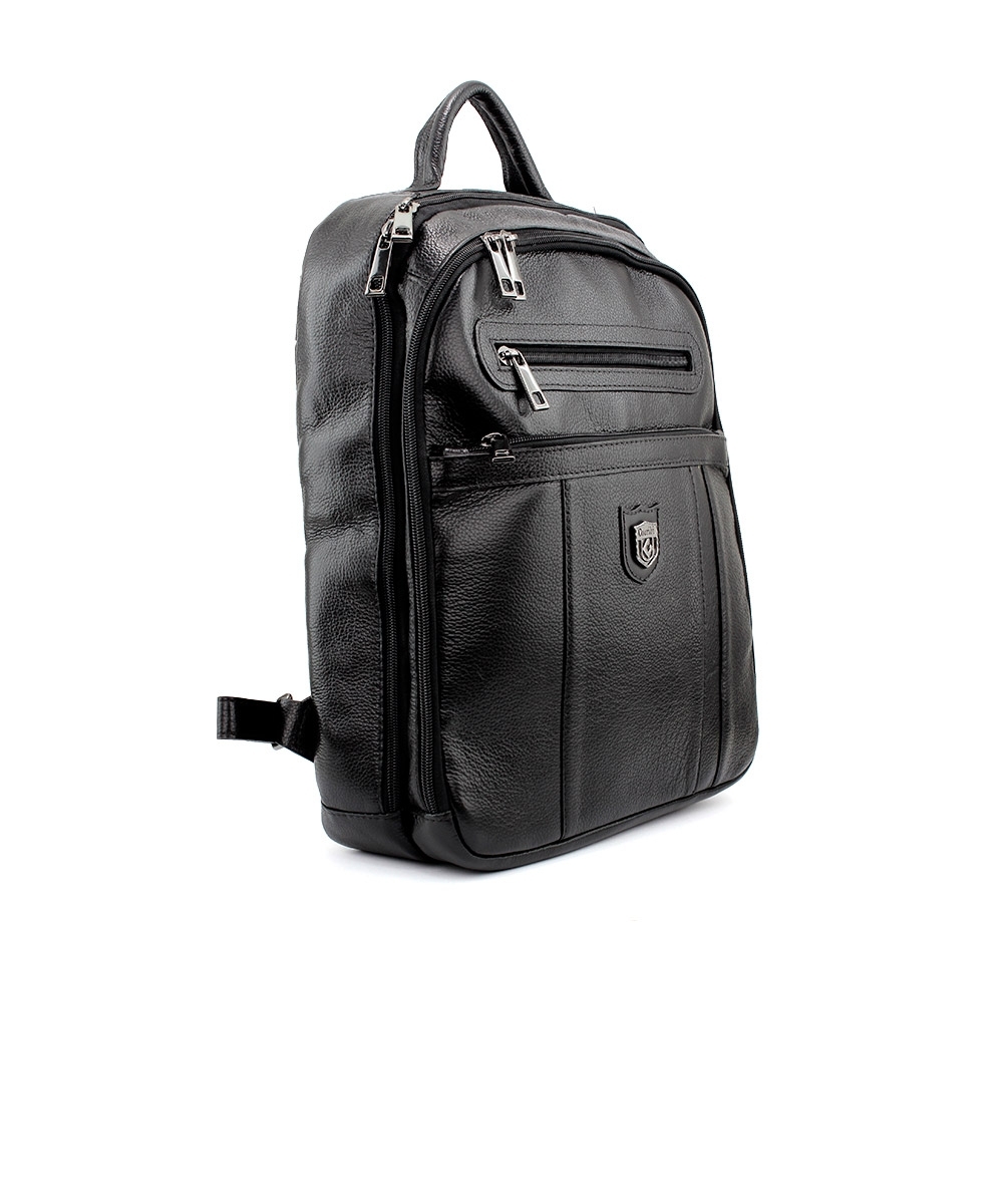 Mochila Porta Notebook Couribi Couro Preto