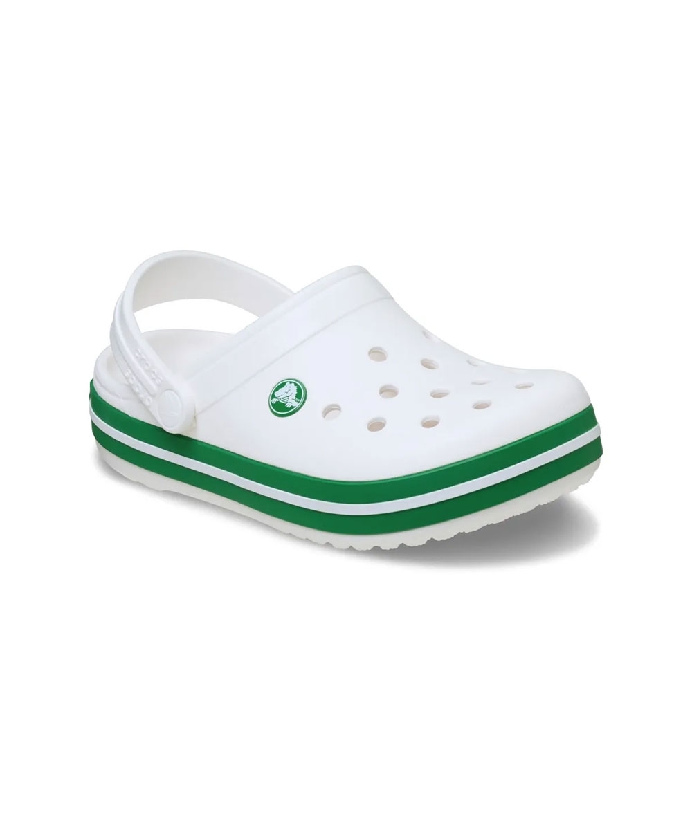 Sandália Crocs Crocband Branco/verde