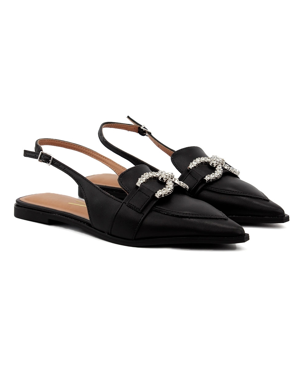 Sapato Slingback Vizzano Salto Baixo PRETO