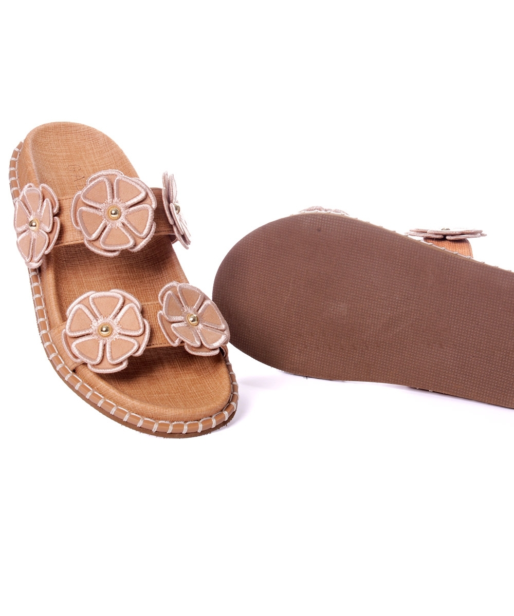 Tamanco Flatform Gabrie Flores Ambar