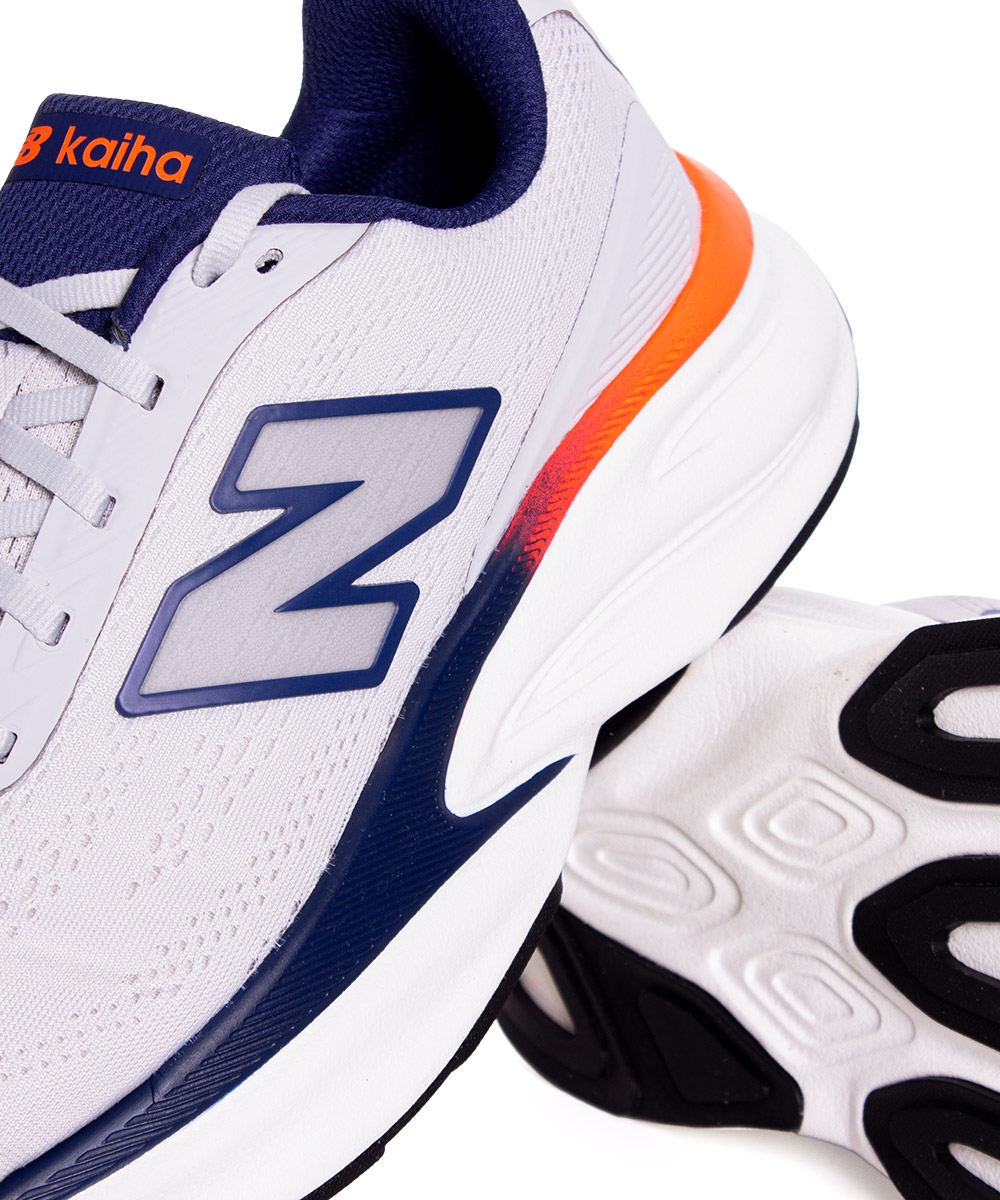 Tênis New Balance Fresh Foam Kaiha Cinza/marinho