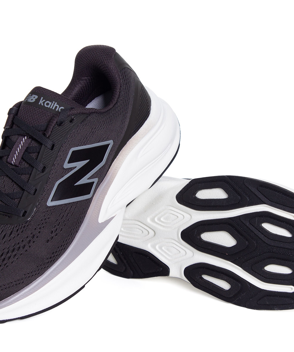 Tênis New Balance Fresh Foam Kaiha Preto/cinza