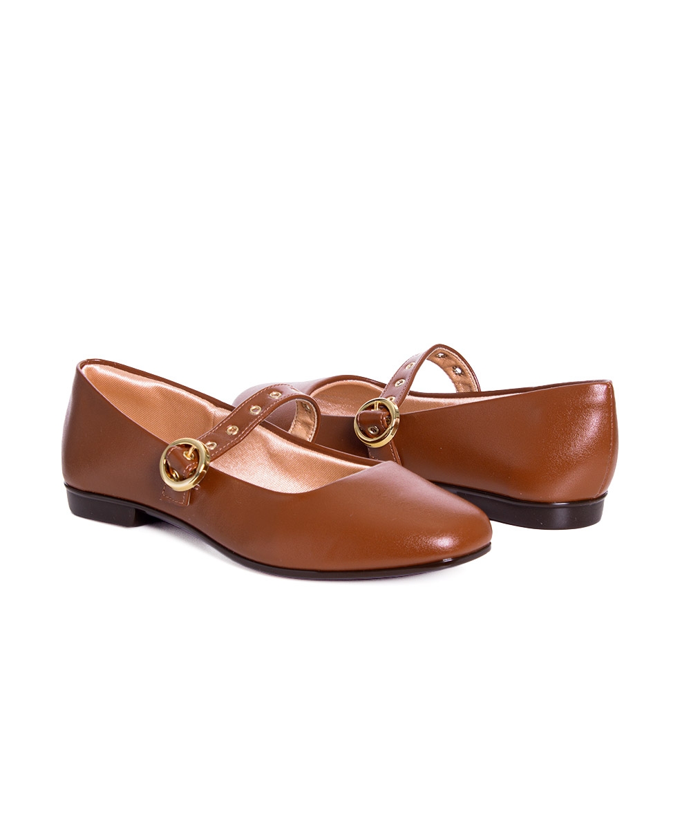 Sapatilha Feminina Pixolé Comfort Whisky