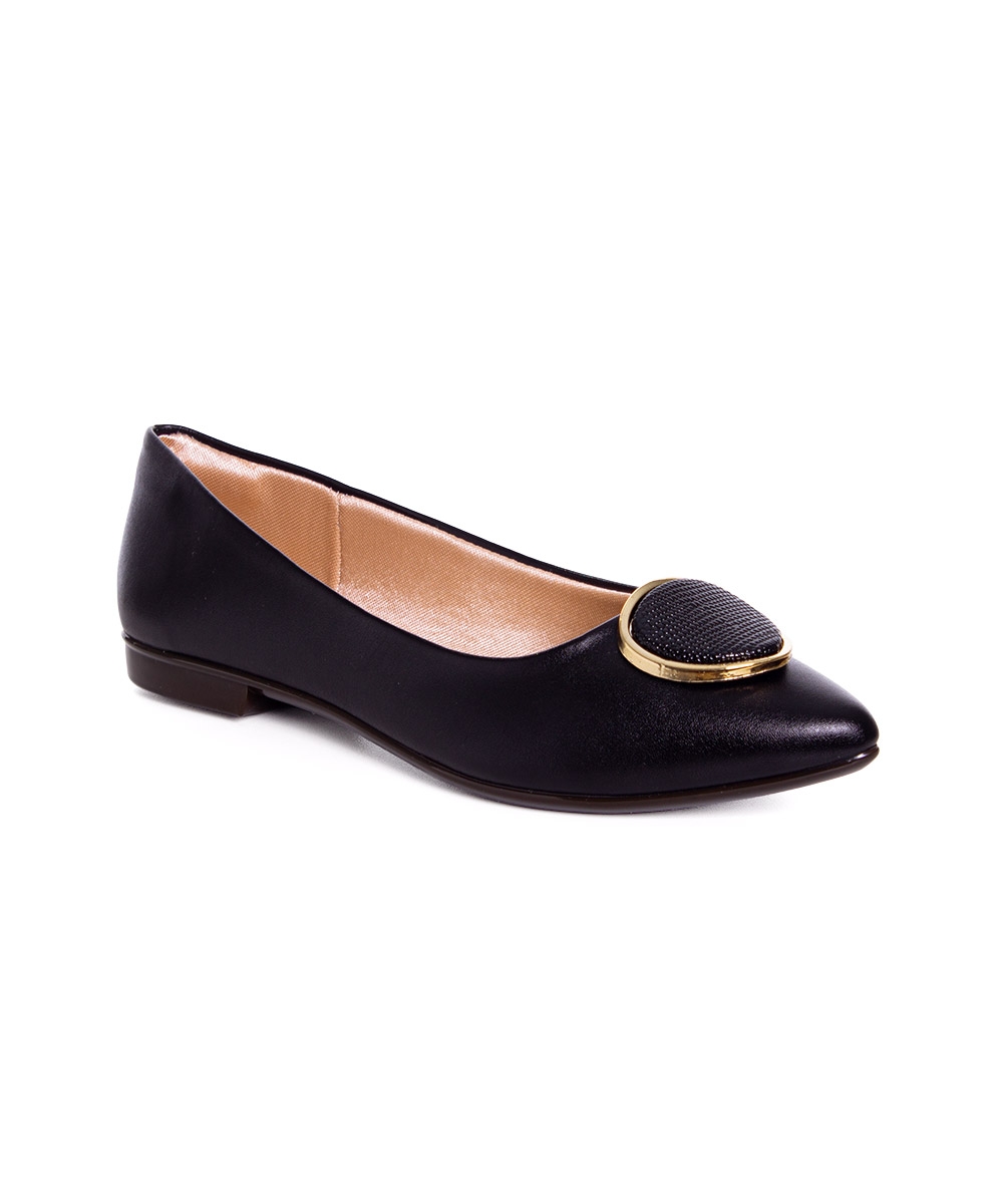 Sapatilha Feminina Pixolé Bico Fino Preto
