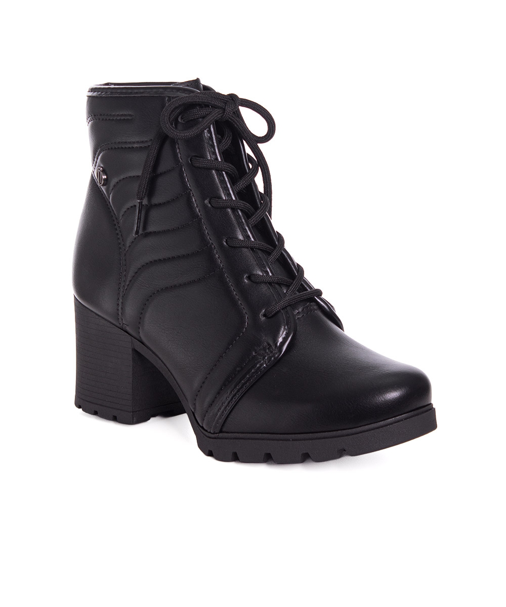 Bota Cano Curto Dakota Matelassê Preto