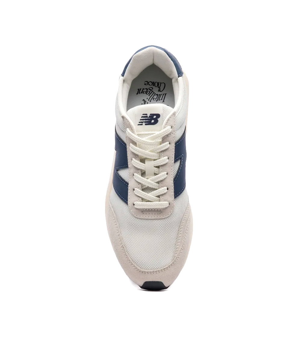 Tênis Feminino New Balance 370 Bege/marinho