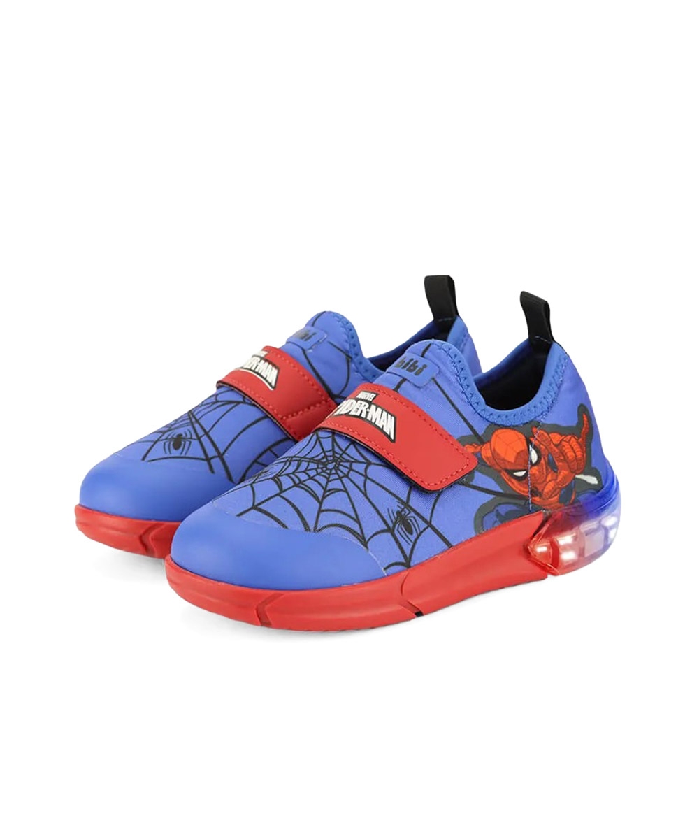 Tênis Infantil Bibi Space Homem Aranha Azul/vermelho