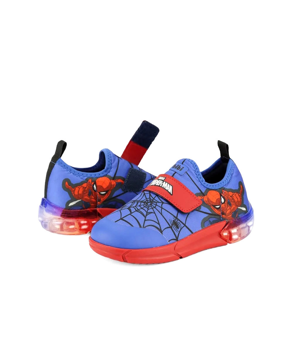 Tênis Infantil Bibi Space Homem Aranha Azul/vermelho