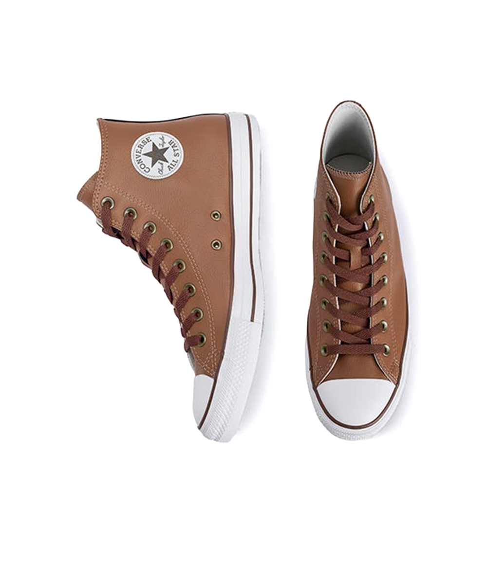 Tênis Cano Alto Converse All Star Chuck Taylor Marrom