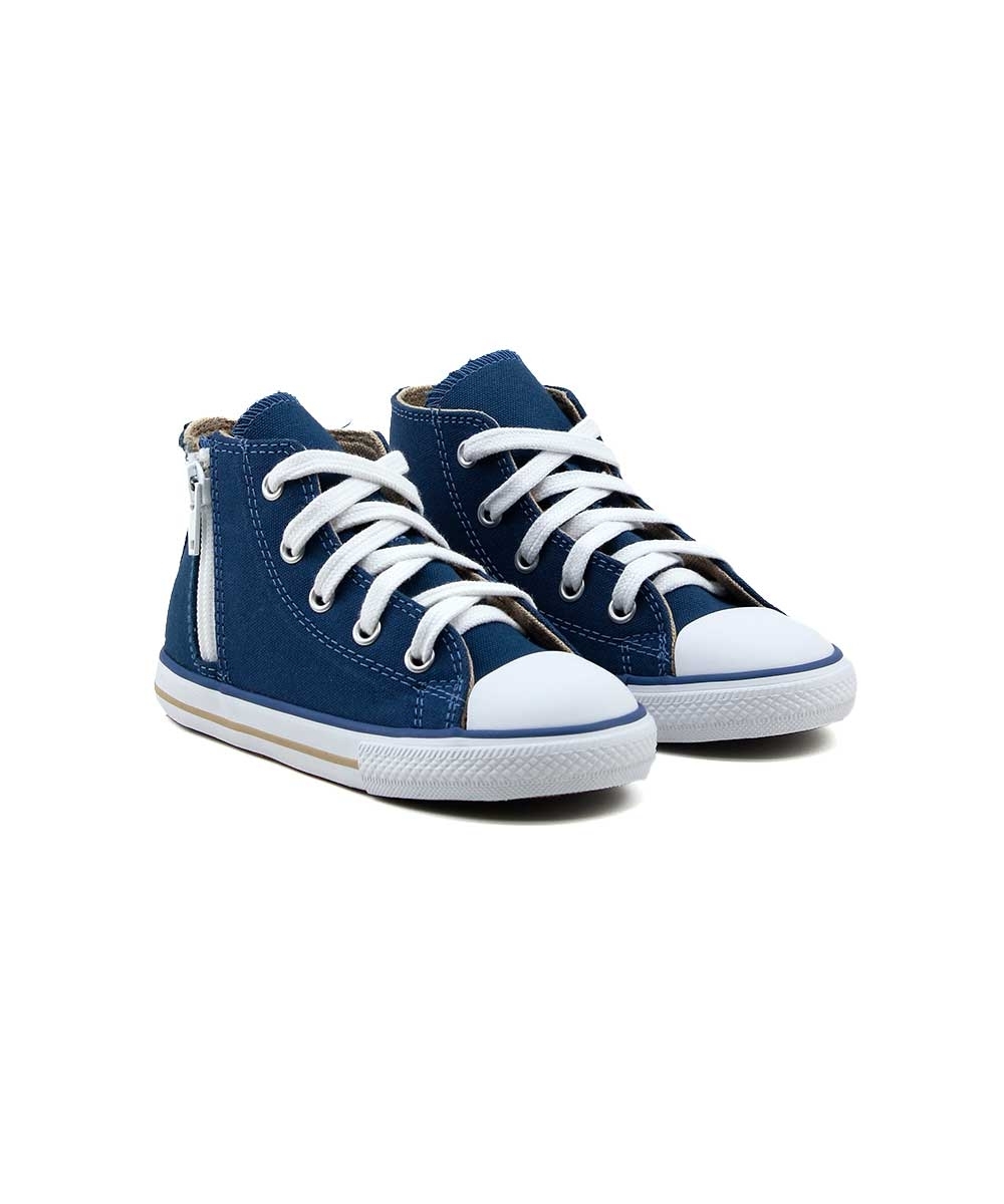 Tênis Infantil Converse All Star Side Zip Azul