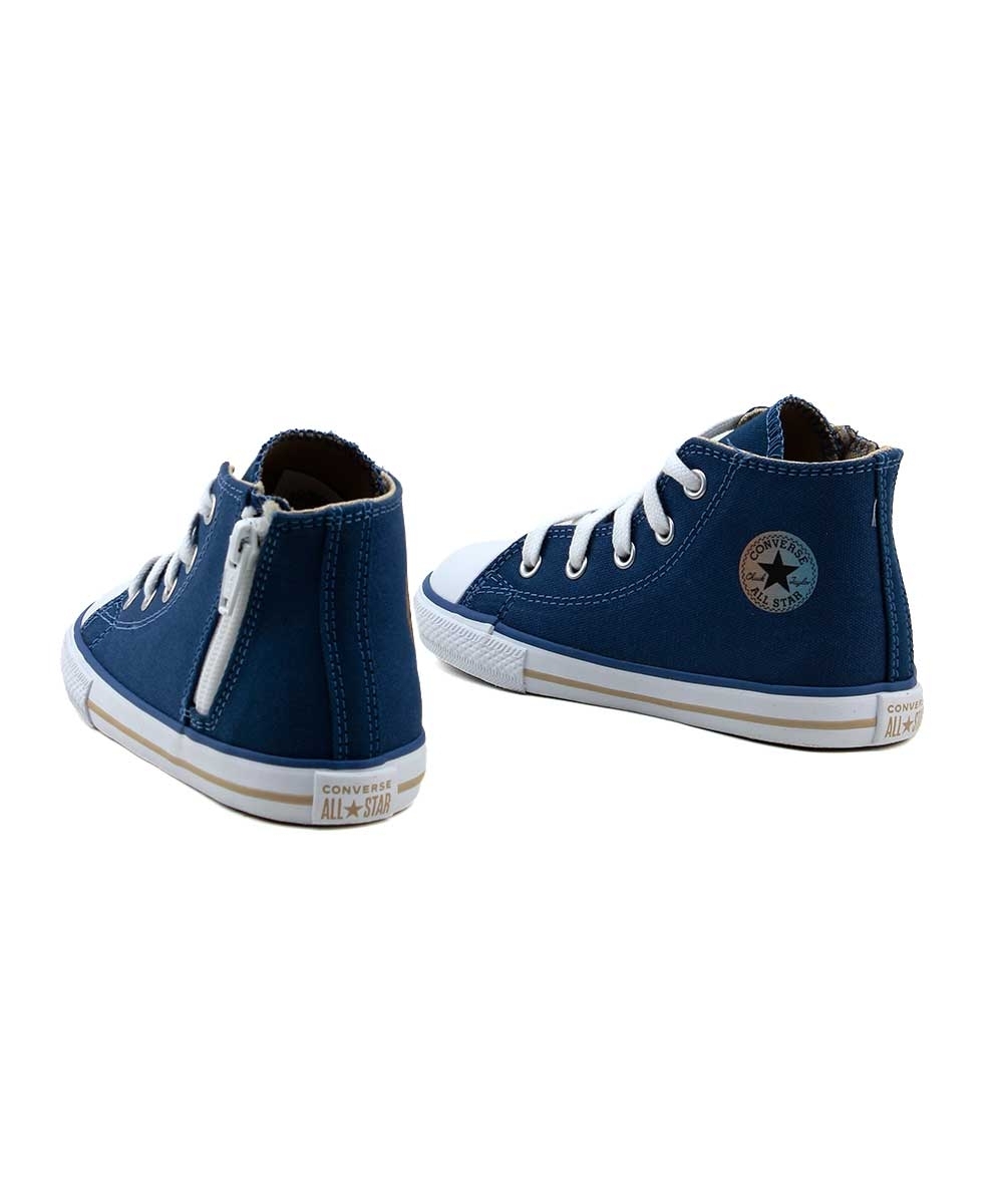 Converse Shoes Converse Con Zip Laterale Tênis Cano Alto Infantil