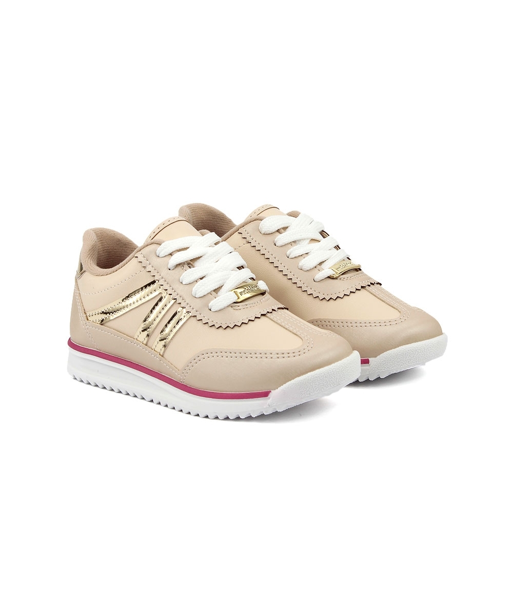 Tênis Casual Infantil Molekinha Creme