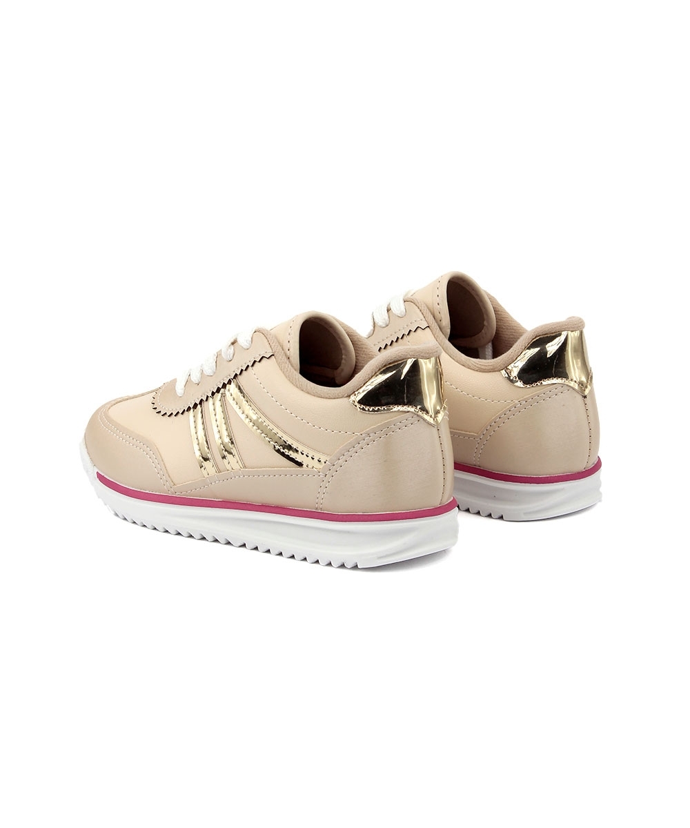 Tênis Casual Infantil Molekinha Creme