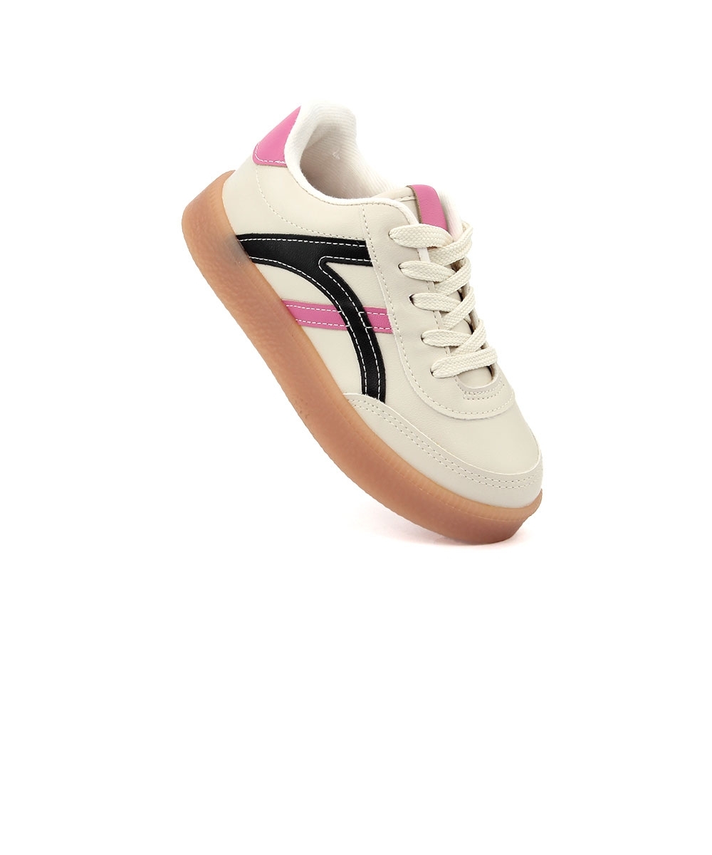 Tênis Casual Infantil Molekinha Off White