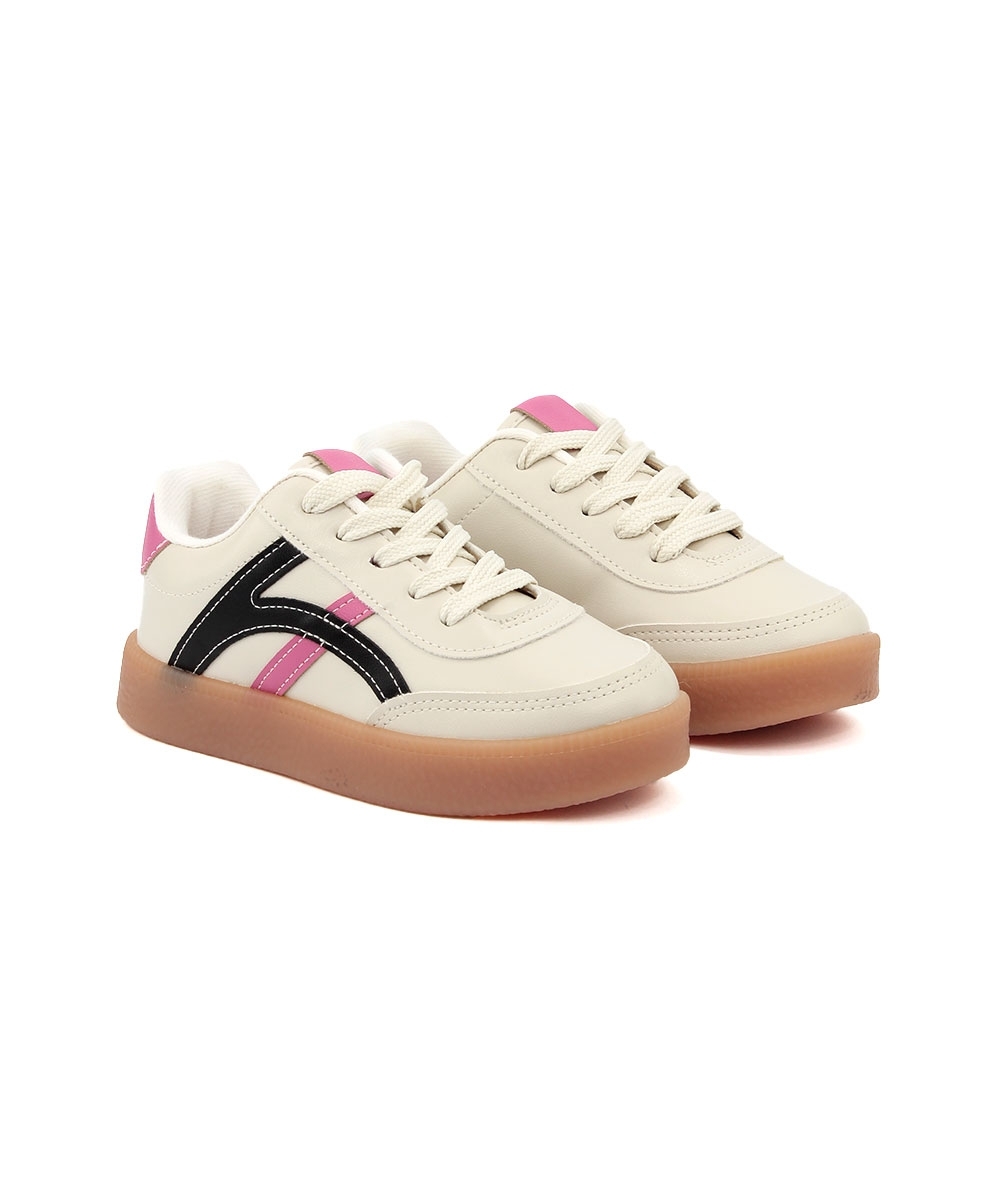 Tênis Casual Infantil Molekinha Off White