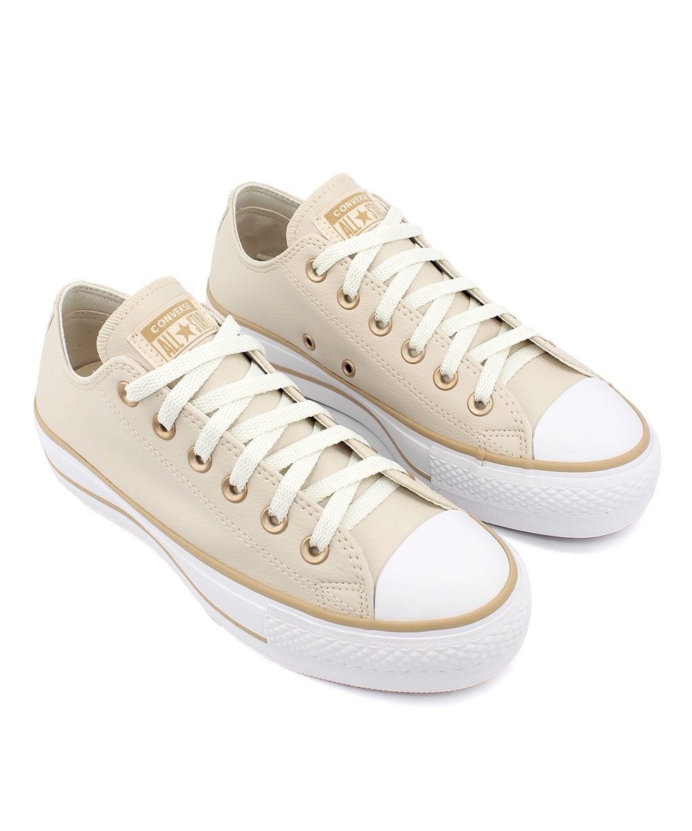 Tênis Converse All Star Platforma Ct0983 Bege