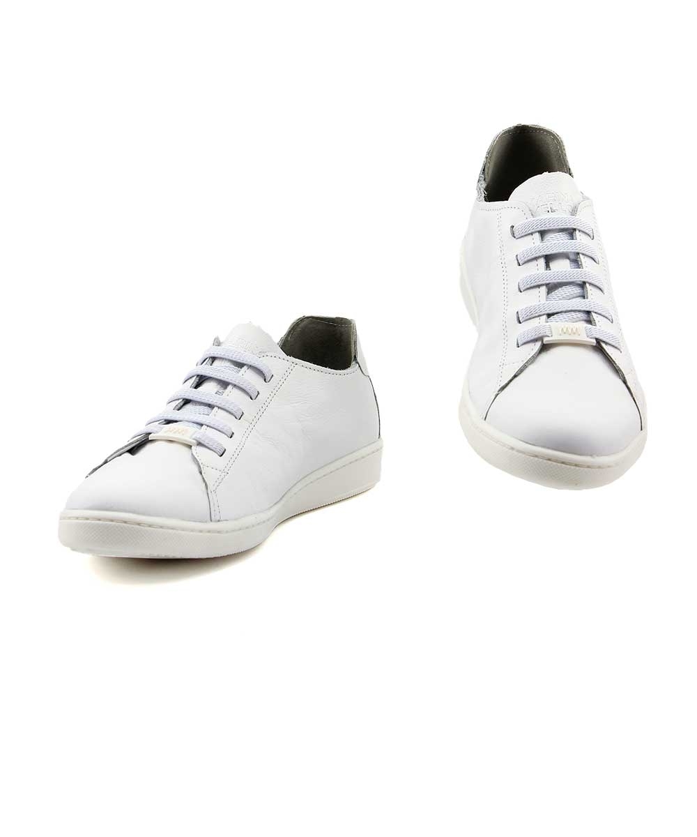 Tênis Feminino Marina Mello Casual 12031sof Couro Branco