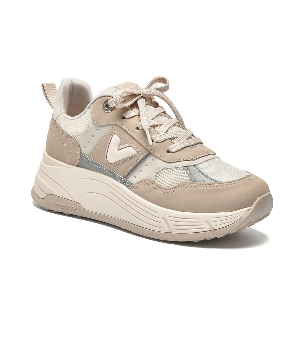 Tênis Feminino Via Marte Casual Marfim