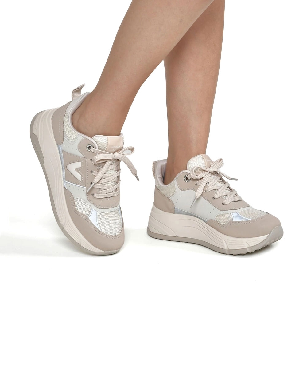 Tênis Feminino Via Marte Casual Marfim