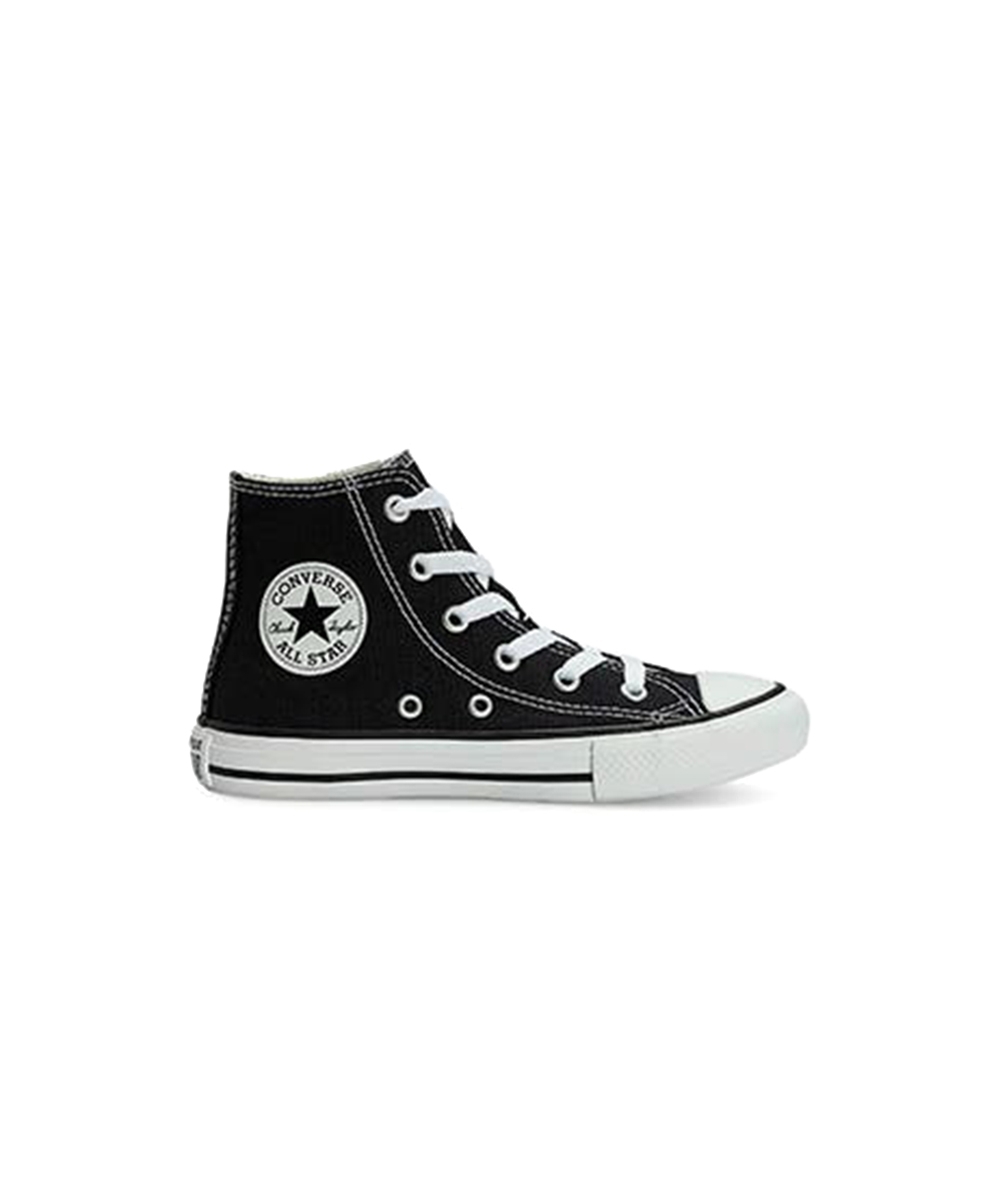 Tênis Infantil Cano Alto Converse All Star Mickey. Preto