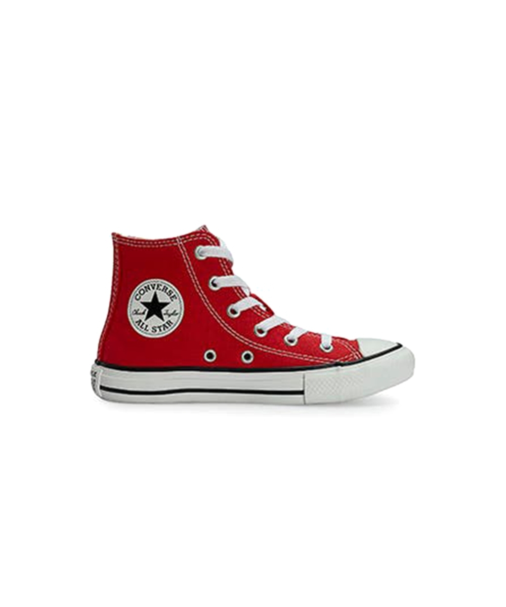 Tênis Infantil Cano Alto Converse All Star Minnie Vermelho