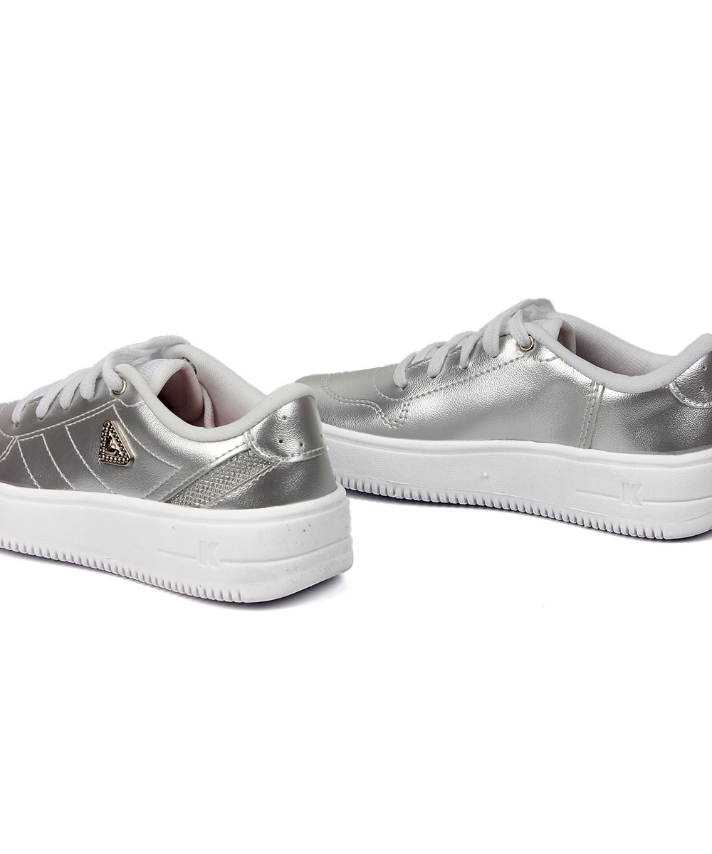 Tênis Infantil Kidy K360 Nova York Prata