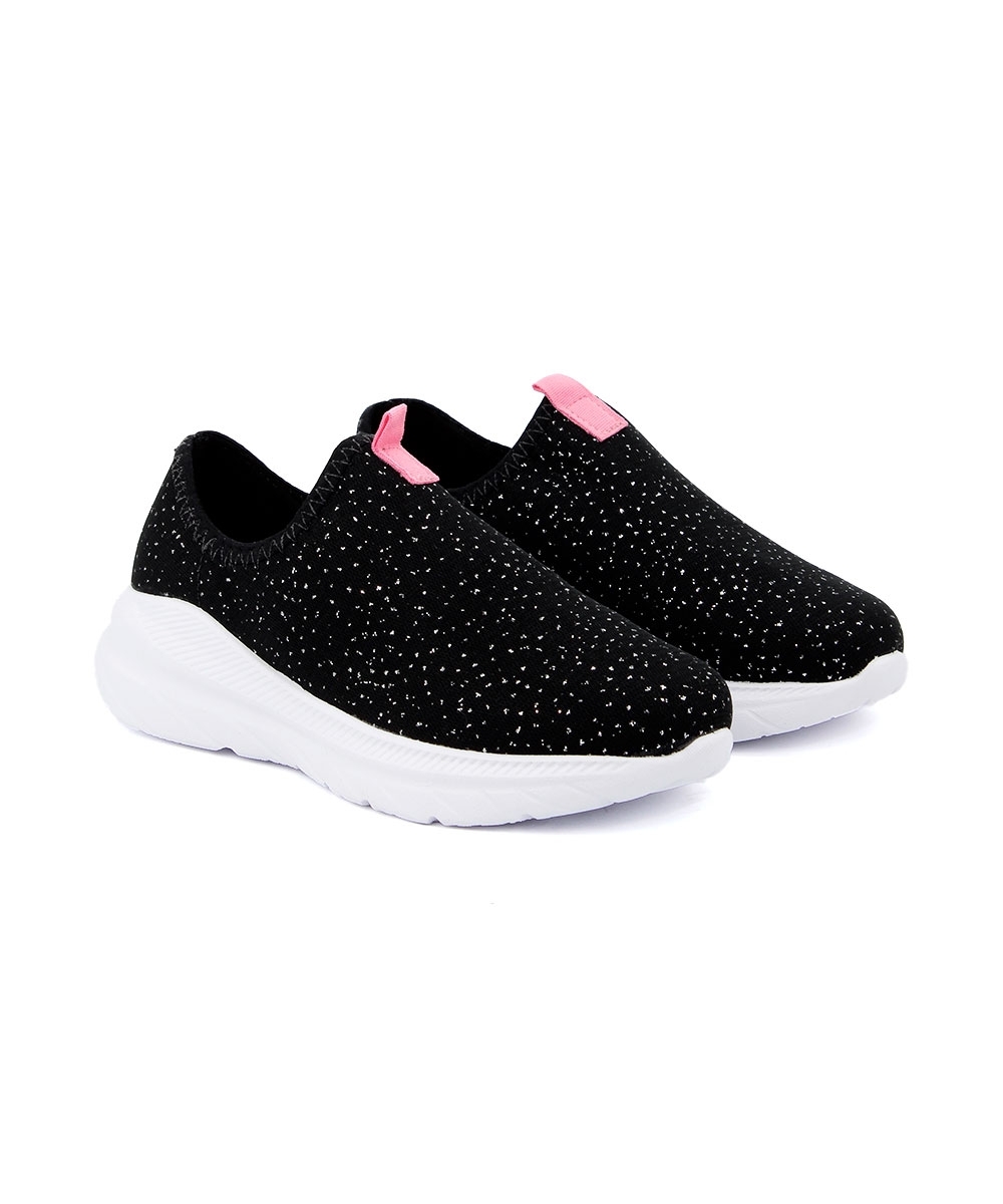 Tênis Infantil Molekinha Slip On Preto