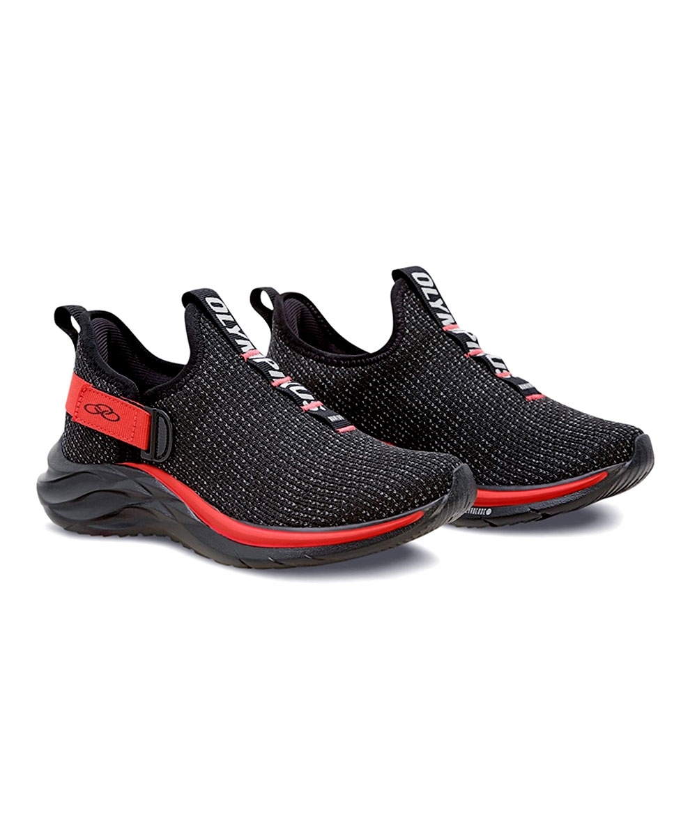 Tênis Infantil Olympikus Maneiro Preto/coral