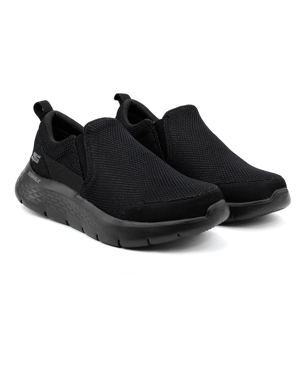 Tênis Masculino Skechers Slip On Go Walk Preto