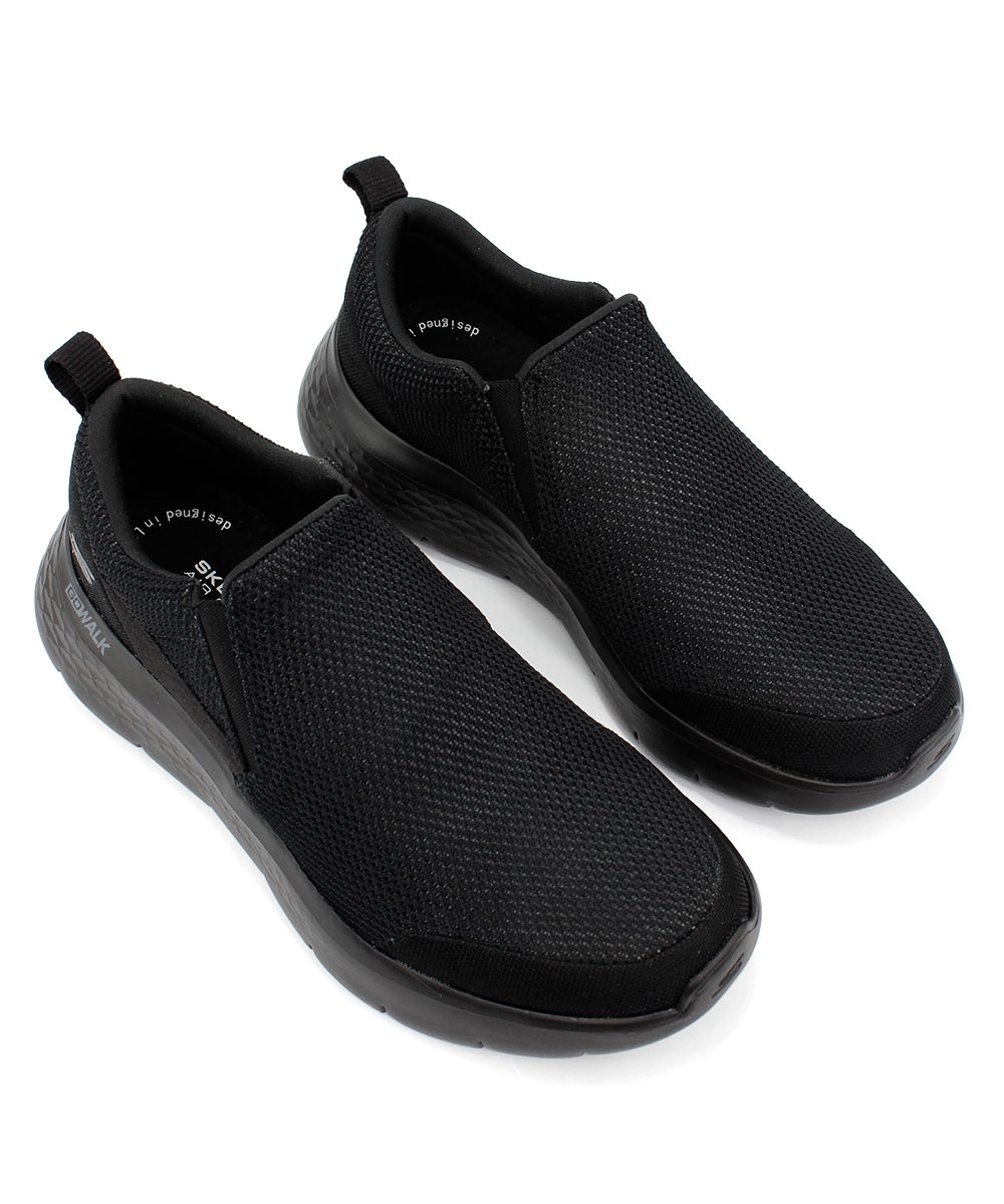 Tênis Masculino Skechers Slip On Go Walk Preto