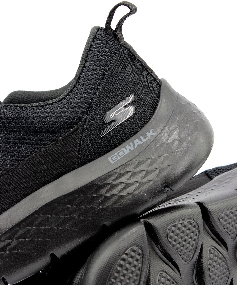 Tênis Masculino Skechers Slip On Go Walk Preto