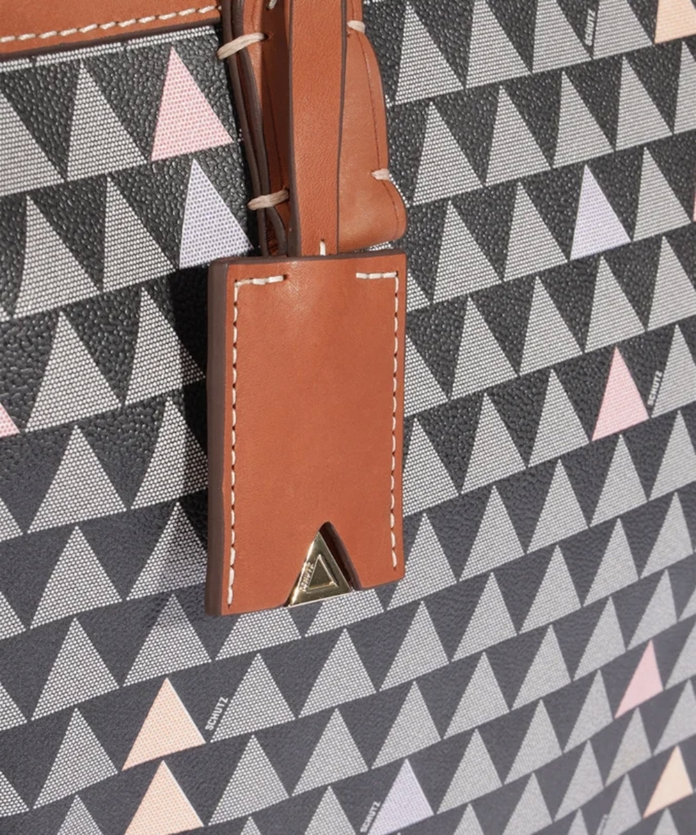 Bolsa Shopping Schutz Neo Nina Triangle Preto